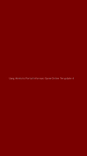 Tampilan Antarmuka Aplikasi Uang Atmtoto Portal Informasi Game Online Terupdate - 4