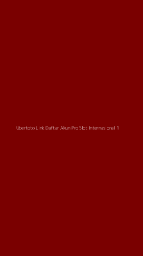 Tampilan Antarmuka Aplikasi Ubertoto Link Daftar Akun Pro Slot Internasional - 1