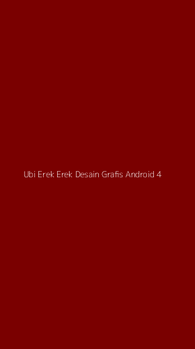 Tampilan Antarmuka Aplikasi Ubi Erek Erek Desain Grafis Android - 4