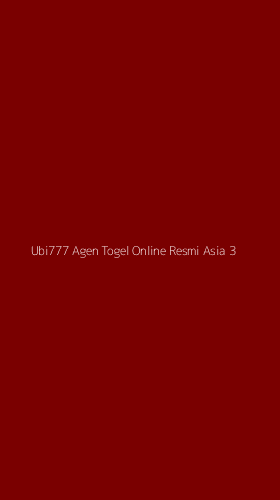 Tampilan Antarmuka Aplikasi Ubi777 Agen Togel Online Resmi Asia - 3