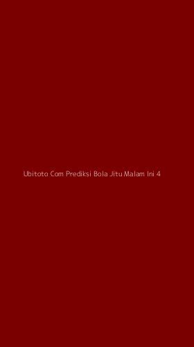 Tampilan Antarmuka Aplikasi Ubitoto Com Prediksi Bola Jitu Malam Ini - 4