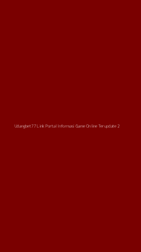 Tampilan Antarmuka Aplikasi Udangbet77 Link Portal Informasi Game Online Terupdate - 2