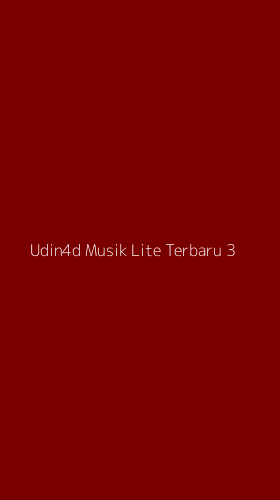 Tampilan Antarmuka Aplikasi Udin4d Musik Lite Terbaru - 3