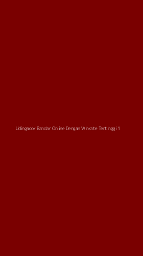 Tampilan Antarmuka Aplikasi Udingacor Bandar Online Dengan Winrate Tertinggi - 1
