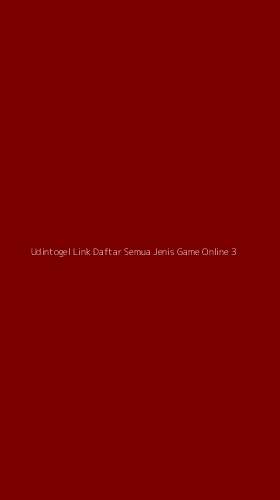 Tampilan Antarmuka Aplikasi Udintogel Link Daftar Semua Jenis Game Online - 3
