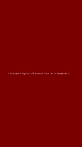 Tampilan Antarmuka Aplikasi Udintogel88 App Portal Informasi Game Online Terupdate - 3