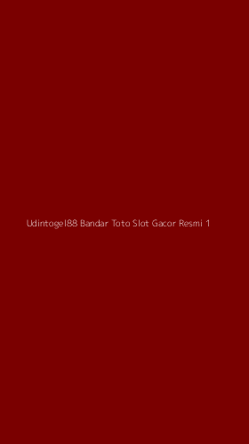 Tampilan Antarmuka Aplikasi Udintogel88 Bandar Toto Slot Gacor Resmi - 1