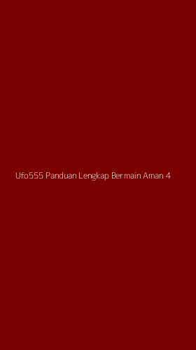 Tampilan Antarmuka Aplikasi Ufo555 Panduan Lengkap Bermain Aman - 4