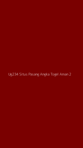 Tampilan Antarmuka Aplikasi Ug234 Situs Pasang Angka Togel Aman - 2