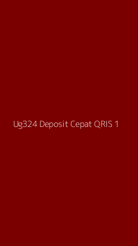 Tampilan Antarmuka Aplikasi Ug324 Deposit Cepat Qris - 1
