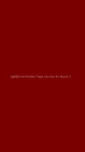 Tampilan Antarmuka Aplikasi Ug808 Com Prediksi Togel Jitu Hari Ini Akurat - 3
