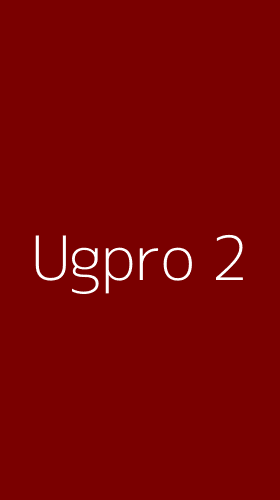 Tampilan Antarmuka Aplikasi Ugpro - 2