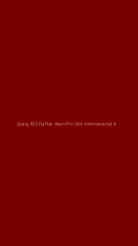 Tampilan Antarmuka Aplikasi Ujang 303 Daftar Akun Pro Slot Internasional - 4