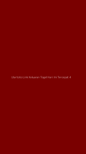 Tampilan Antarmuka Aplikasi Ulartoto Link Keluaran Togel Hari Ini Tercepat - 4