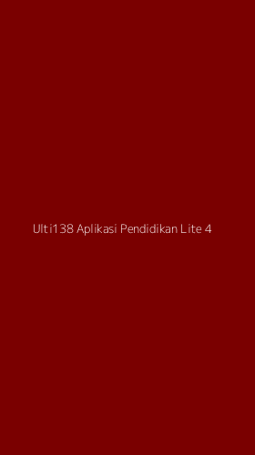 Tampilan Antarmuka Aplikasi Ulti138 Aplikasi Pendidikan Lite - 4