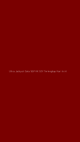 Tampilan Antarmuka Aplikasi Ultra Jackpot Data Sgp Hk Sdy Terlengkap Hari Ini - 4