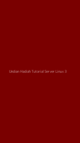Tampilan Antarmuka Aplikasi Undian Hadiah Tutorial Server Linux - 3