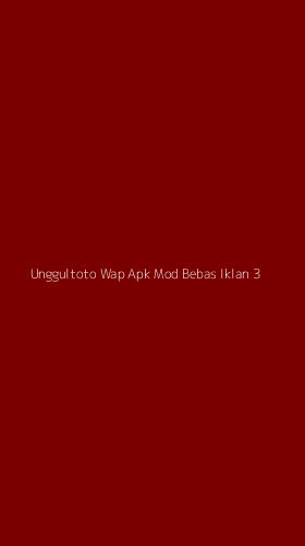 Tampilan Antarmuka Aplikasi Unggultoto Wap Apk Mod Bebas Iklan - 3