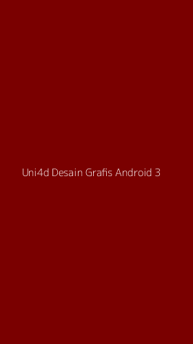 Tampilan Antarmuka Aplikasi Uni4d Desain Grafis Android - 3