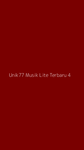 Tampilan Antarmuka Aplikasi Unik77 Musik Lite Terbaru - 4