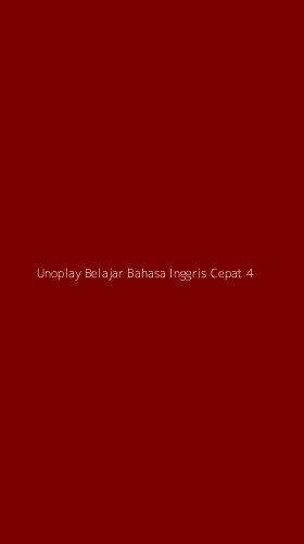 Tampilan Antarmuka Aplikasi Unoplay Belajar Bahasa Inggris Cepat - 4