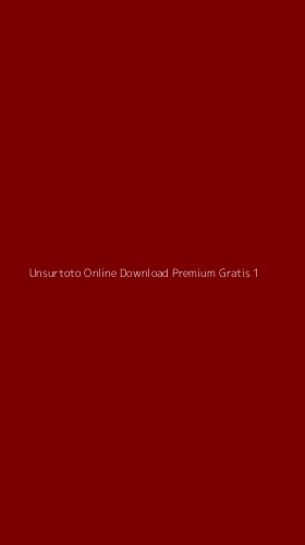 Tampilan Antarmuka Aplikasi Unsurtoto Online Download Premium Gratis - 1