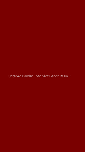 Tampilan Antarmuka Aplikasi Untar4d Bandar Toto Slot Gacor Resmi - 1