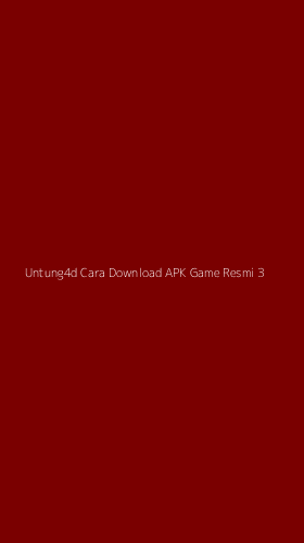 Tampilan Antarmuka Aplikasi Untung4d Cara Download Apk Game Resmi - 3