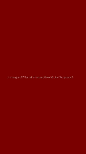Tampilan Antarmuka Aplikasi Untungbet77 Portal Informasi Game Online Terupdate - 2