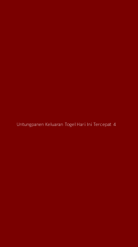 Tampilan Antarmuka Aplikasi Untungpanen Keluaran Togel Hari Ini Tercepat - 4