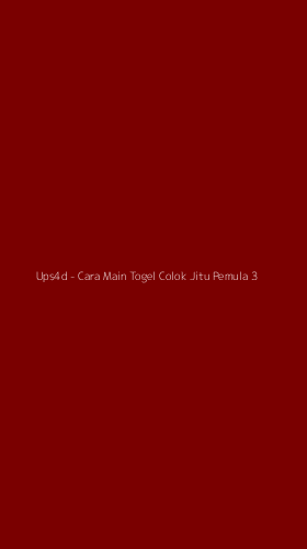 Tampilan Antarmuka Aplikasi Ups4d - Cara Main Togel Colok Jitu Pemula - 3