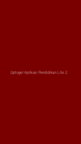 Tampilan Antarmuka Aplikasi Uptogel Aplikasi Pendidikan Lite - 2