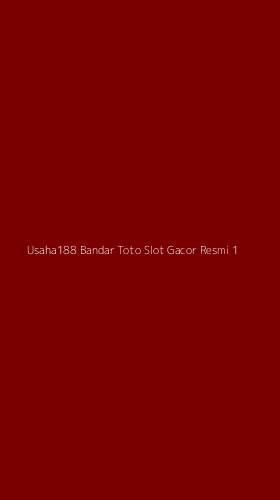 Tampilan Antarmuka Aplikasi Usaha188 Bandar Toto Slot Gacor Resmi - 1