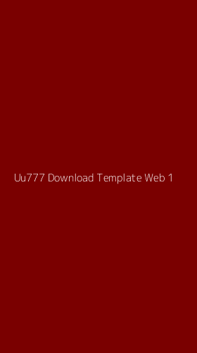 Tampilan Antarmuka Aplikasi Uu777 Download Template Web - 1