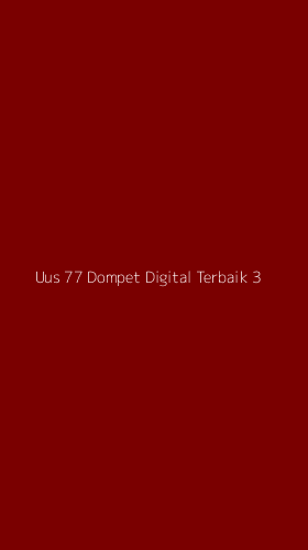Tampilan Antarmuka Aplikasi Uus 77 Dompet Digital Terbaik - 3