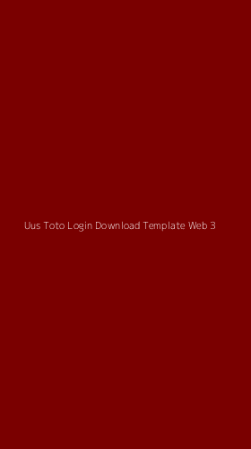 Tampilan Antarmuka Aplikasi Uus Toto Login Download Template Web - 3