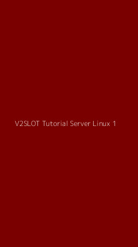 Tampilan Antarmuka Aplikasi V2slot Tutorial Server Linux - 1