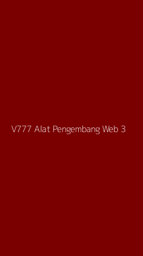 Tampilan Antarmuka Aplikasi V777 Alat Pengembang Web - 3