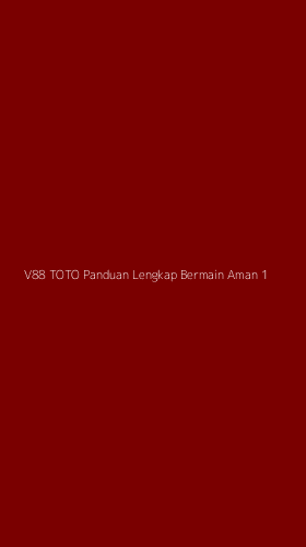 Tampilan Antarmuka Aplikasi V88 Toto Panduan Lengkap Bermain Aman - 1
