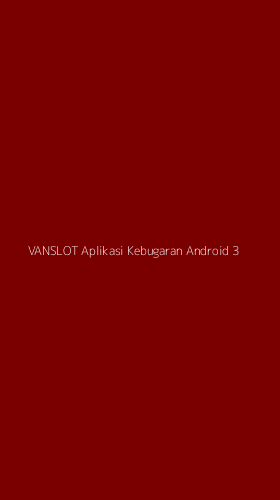 Tampilan Antarmuka Aplikasi Vanslot Aplikasi Kebugaran Android - 3