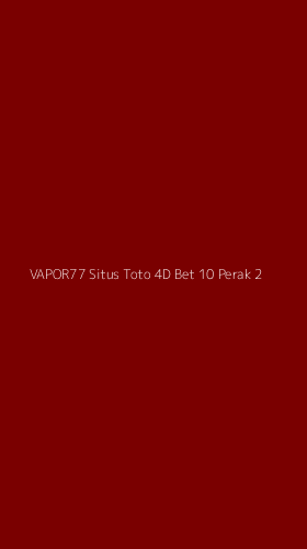 Tampilan Antarmuka Aplikasi Vapor77 Situs Toto 4d Bet 10 Perak - 2