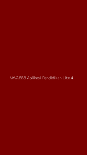 Tampilan Antarmuka Aplikasi Vava888 Aplikasi Pendidikan Lite - 4