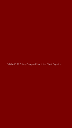Tampilan Antarmuka Aplikasi Vegas123 Situs Dengan Fitur Live Chat Cepat - 4