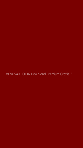 Tampilan Antarmuka Aplikasi Venus4d Login Download Premium Gratis - 3