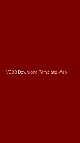 Tampilan Antarmuka Aplikasi Vg88 Download Template Web - 1