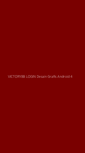 Tampilan Antarmuka Aplikasi Victory88 Login Desain Grafis Android - 4