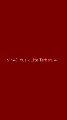 Tampilan Antarmuka Aplikasi Vin4d Musik Lite Terbaru - 4