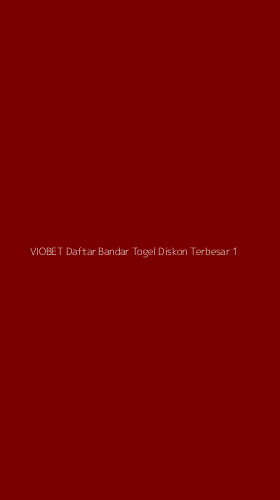 Tampilan Antarmuka Aplikasi Viobet Daftar Bandar Togel Diskon Terbesar - 1