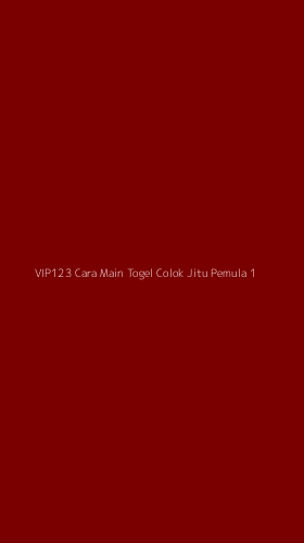 Tampilan Antarmuka Aplikasi Vip123 Cara Main Togel Colok Jitu Pemula - 1