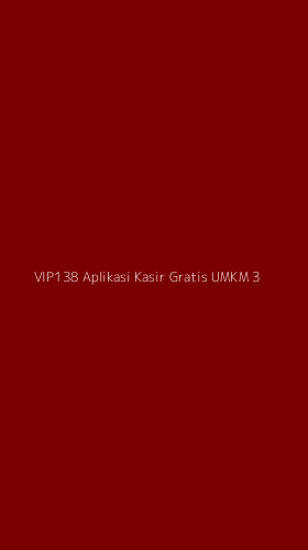 Tampilan Antarmuka Aplikasi Vip138 Aplikasi Kasir Gratis Umkm - 3